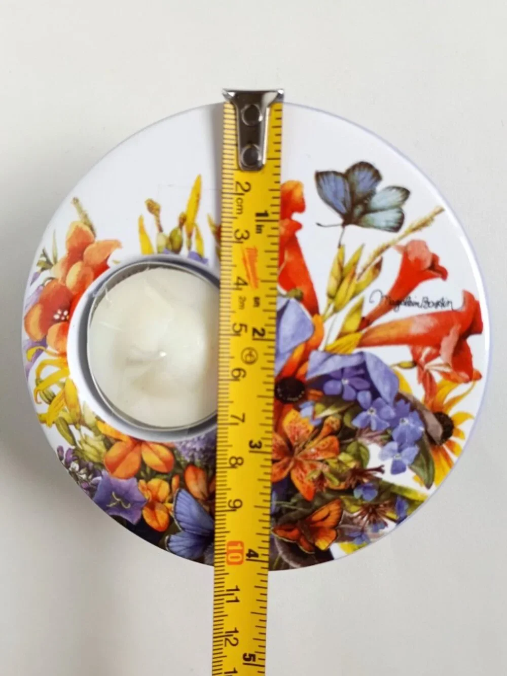 Marjolein Bastin Demdaco Butterfly Flower Every Garden Tealight Candle Holder